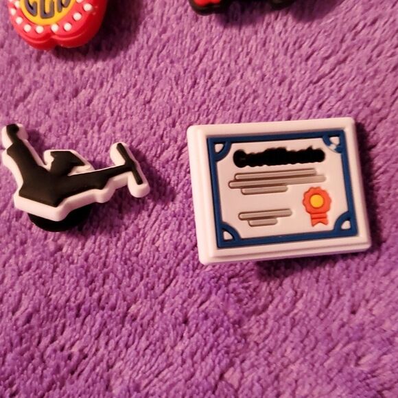 25 Teacher Educater Professor Assistant School Crocs Jibbitz Shoe Charms - Picture 6 of 7